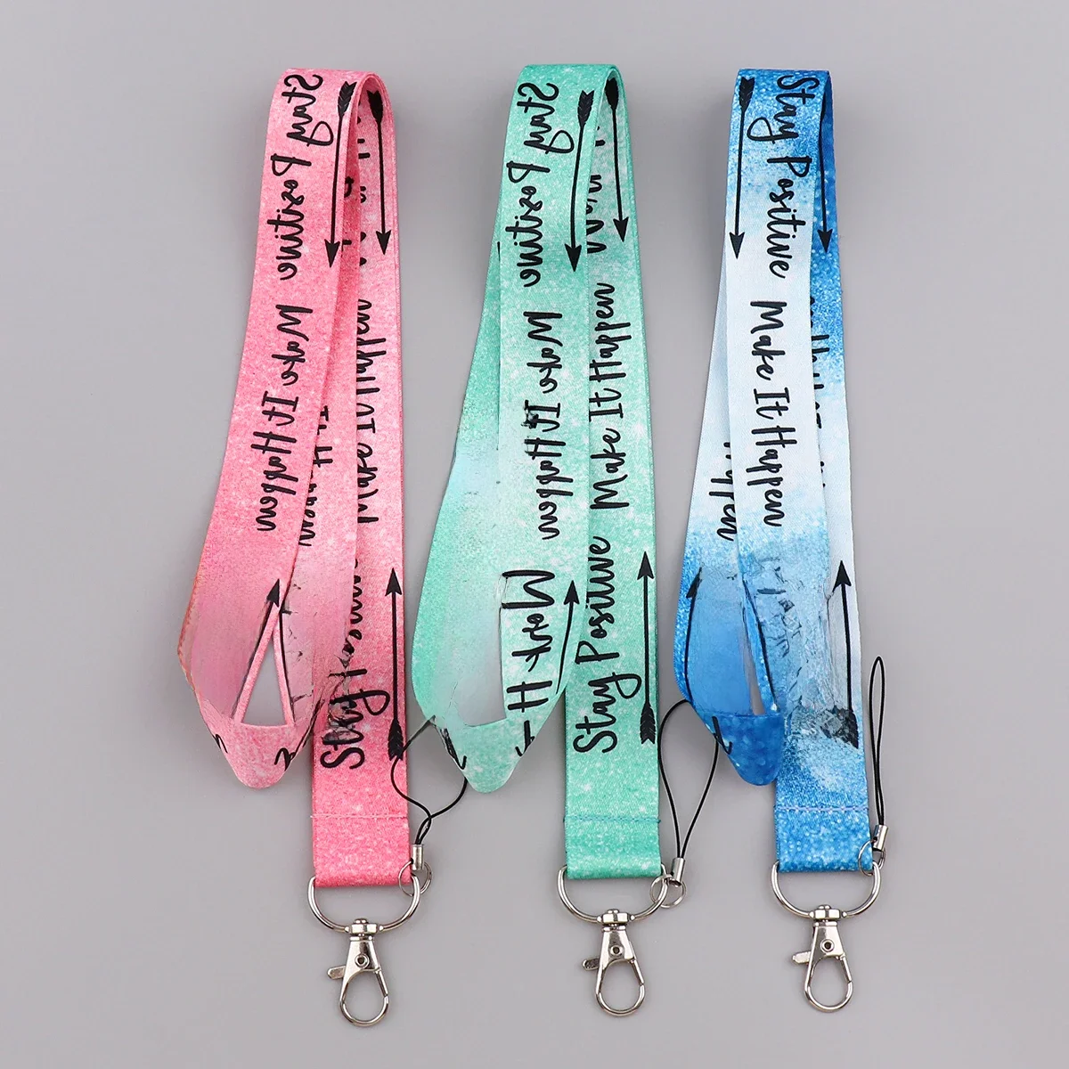 Porte-cartes coloré avec lanière scolaire, porte-badge pour clé, carte d'identité, sangles de téléphone portable, porte-badge étudiant, accessoires de ULde confrontation bricolage