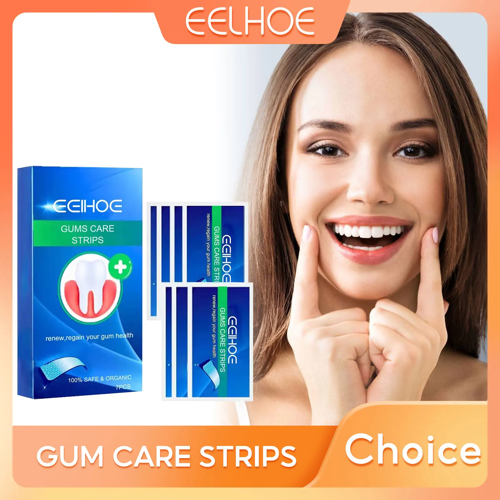 Gum Repair Strips Prevent Decayed Treatment Gingival Relieve Swelling Pain Dental Teeth Cleansing Oral Hygiene Care Whiten Patch