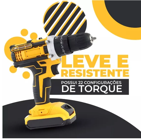 مثقاب لولبي من Neverdie مع خطاف ، 36 فولت ، 48 فولت ، بطاريتين #2