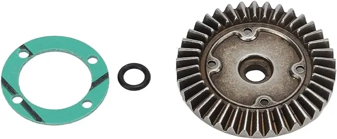 ZD Racing 1/10 DBX-10 ترس التاج التفاضلي المصقول 38T + الختم 7171 RC قطع غيار السيارات #1