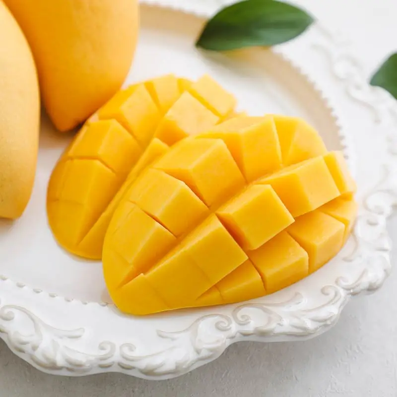 Manga dorada tailandesa con alto contenido de azúcar, mango dorado por peso