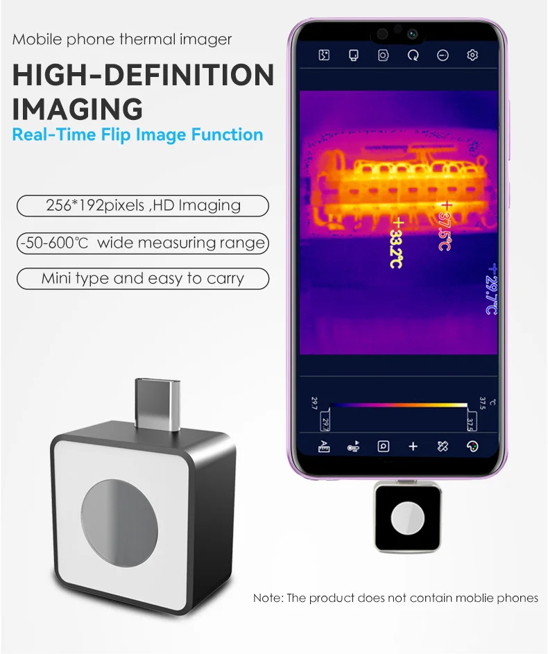 NF-583 Type C Interface connect to mobile phones quick response 160x120 resolution supports photo/video