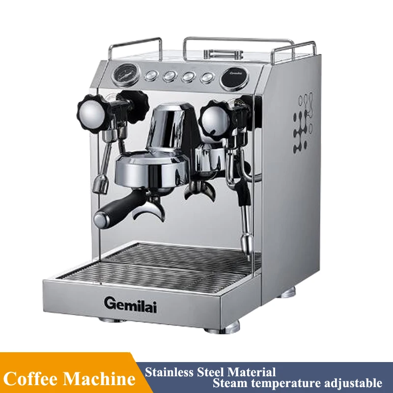 15BAR Espresso Semi-Automatic Commercial Coffee Machine Household Steam Milk Foam Machine With Adjustable Steam Temperature