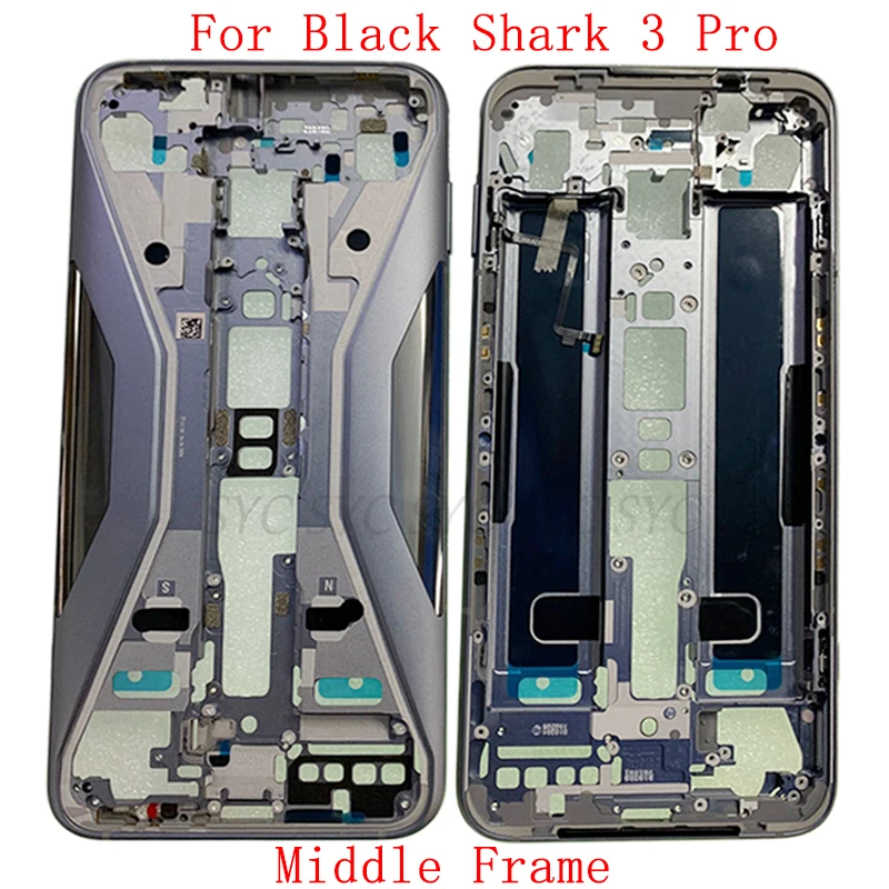 

Middle Frame Housing LCD Bezel Plate Panel For Xiaomi Black Shark 3 Pro Phone Metal LCD Frame Repair Parts