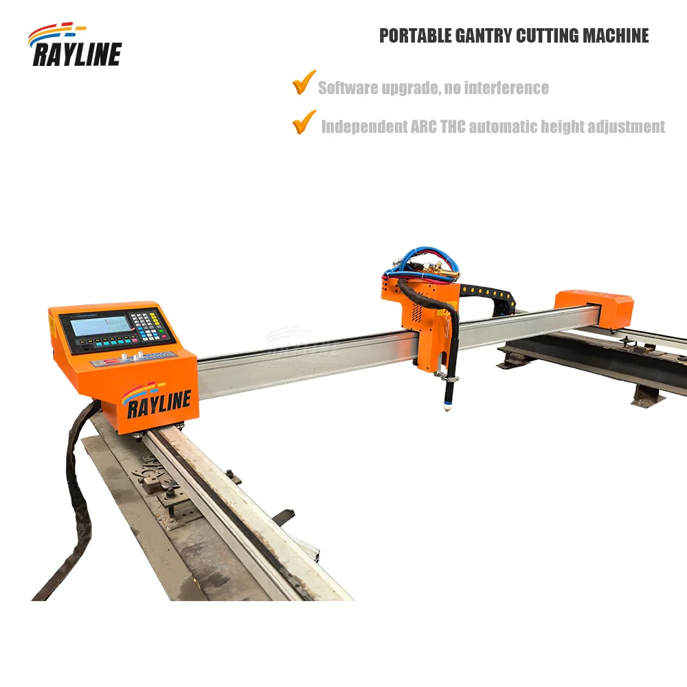 Best Quality Gantry CNC Plasma Cutting Machine 1530 2030 2560 Sheet Metal Cutting CNC Flame Gas Plasma Cutter 65A 100A 120A 200A