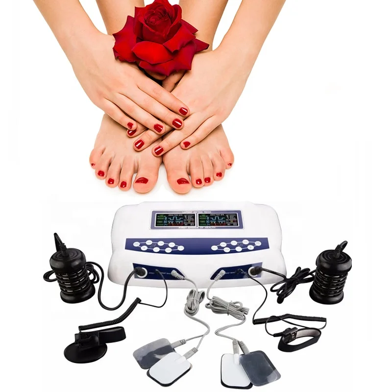 

Dual Foot Detox Machine Ionic Cleanse Best Selling HK- 805D Detox Machine Two People Detox Foot SPA