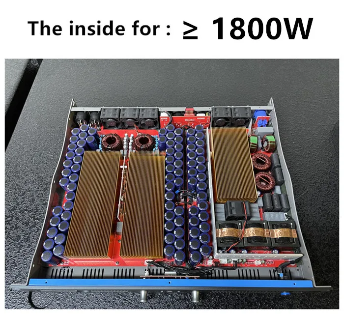 

TKG 2 channel 1U 2400W 2400watt Professional sound equipment double channel high power subwoofer Digital Power Amplifier