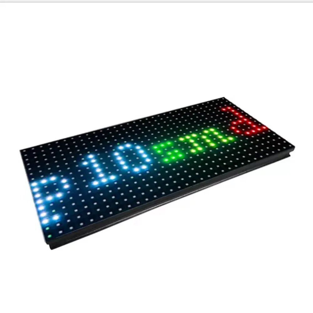 P10 옥외 led 디스플레이 패널, 전체 방수 컬러 RGB 320*160mm 1/4s hub75 SMD 3535