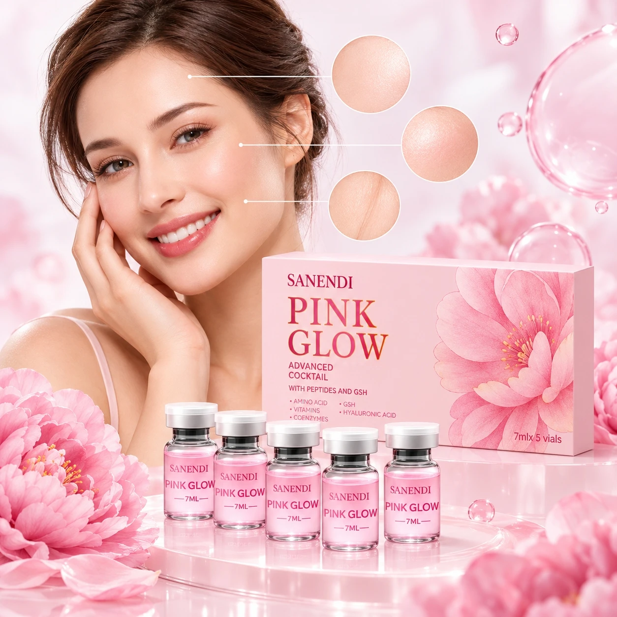 sanendi-ampolla-de-suero-cocktail-pink-glow-coreano-7ml-x5-gsh-Acido-hialuronico-cuidado-facial-de-la-piel-para-un-brillo-radiante