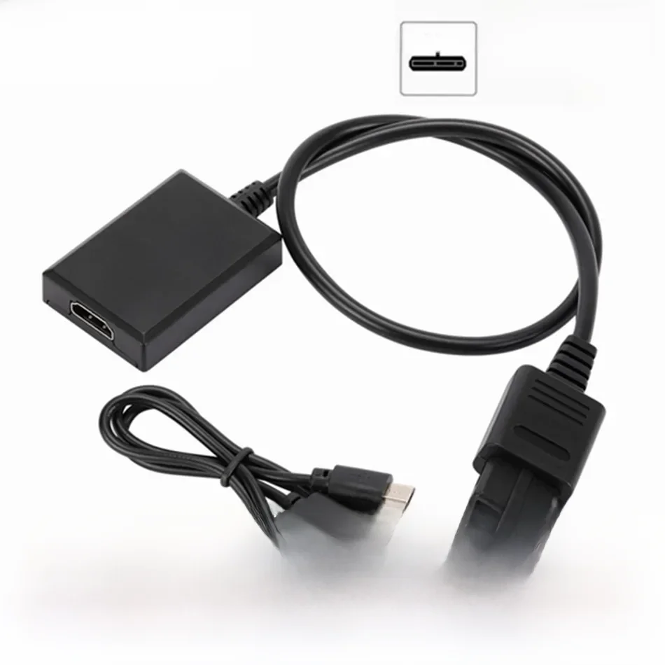 WvvMvv Konwerter wideo z N64 na HDMI Kabel łączący o wysokiej rozdzielczości do adaptera Nintend N64 / SNES Plug And Play HD 1080P — zdjęcie produktu 7