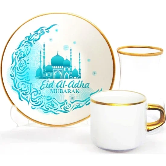 

Toygar Damla Asena Tea Coffee Set 6+6 Mosque