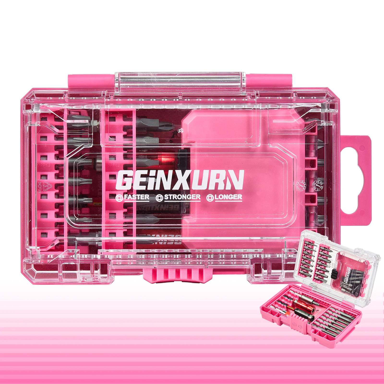 

Geinxurn FIXEDGE 42 шт. Ремонтные биты 25 мм и 50 мм с быстросменным держателем и удлинительными стержнями