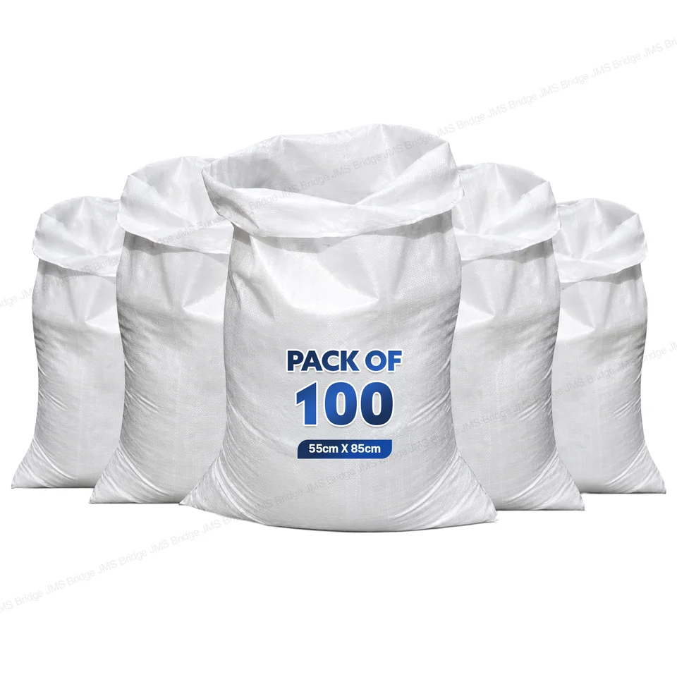 Heavy Duty Polypropylene Garden Waste Bags 100 Pack
