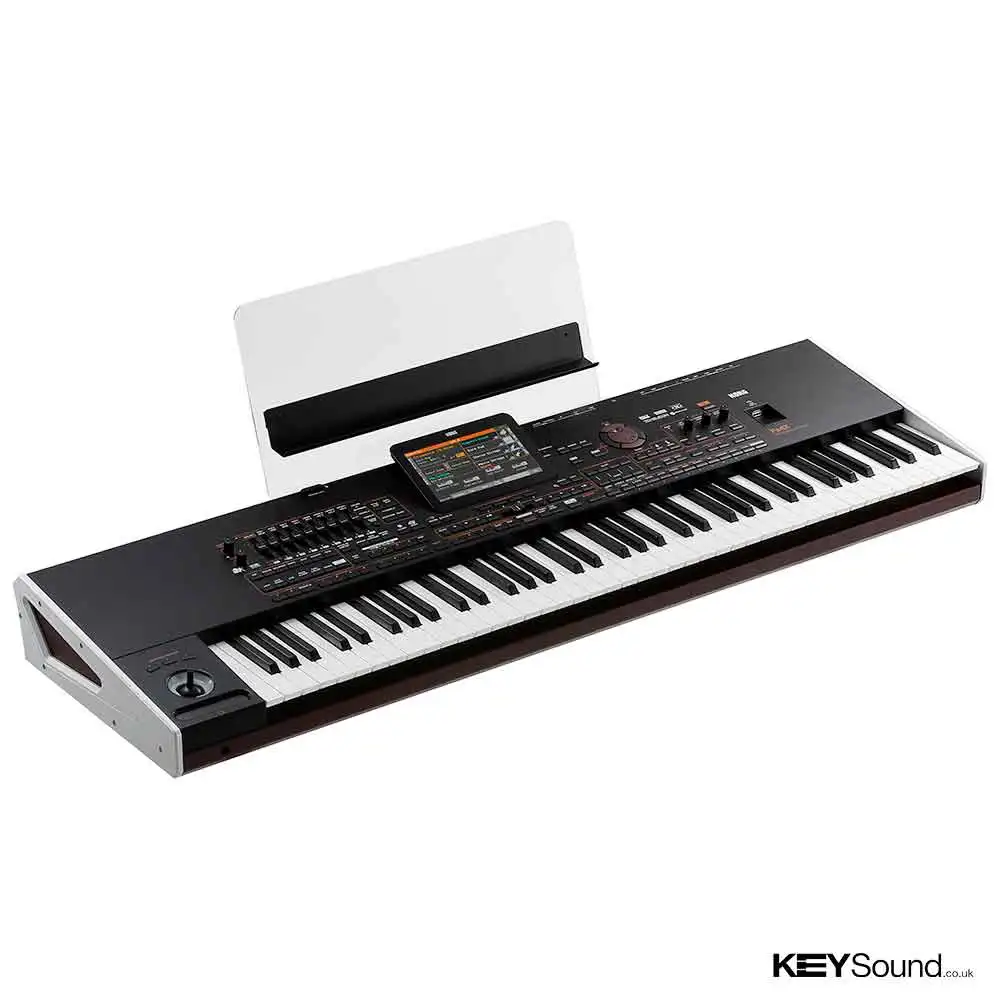 

Korg PA4X 76-Note Professional Arranger Workstation Keyboard with speaker system gold