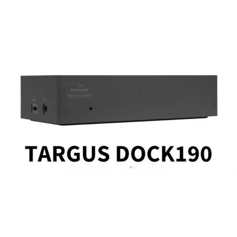 

XMSJ Targus 190 150W Universal Docking Station USB-C Laptop Dock with Multi-Monitor Output, USB Ports, HDMI, DisplayPort