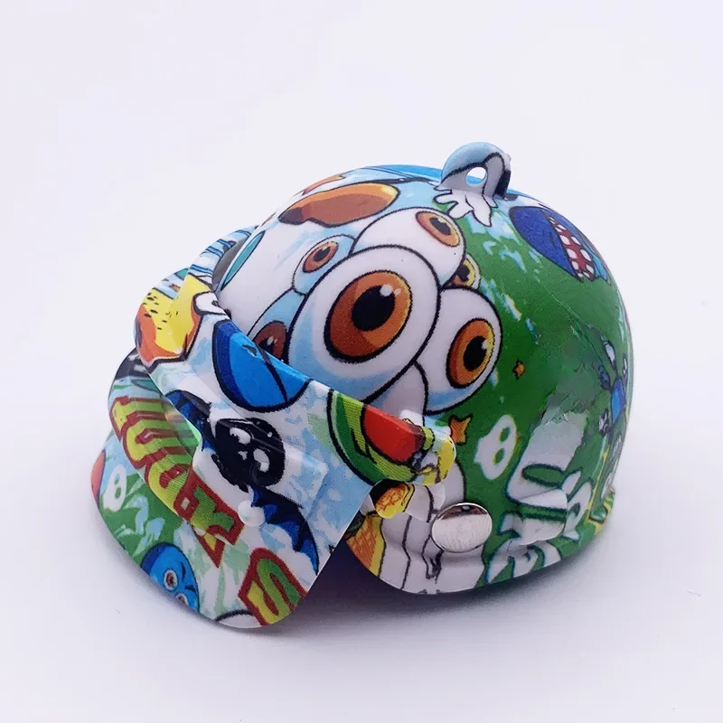 AliExpress Cute Car Rubber Duck Helmet Accessories Gold Chain Sunglasses Propeller Bicycle Motorcycle Car