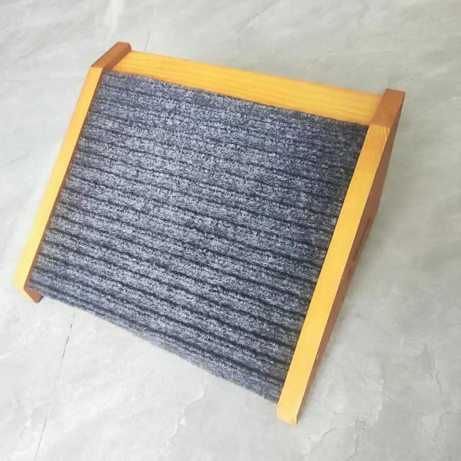 1 قطعة منحدر الكلب الخشبي تسلق سلم صغير القط والكلب الدرج الحيوانات الأليفة منحدر الحيوانات الأليفة الدرج ل سرير هريرة المنزل الأكبر سنا القطط الكلب في الهواء الطلق