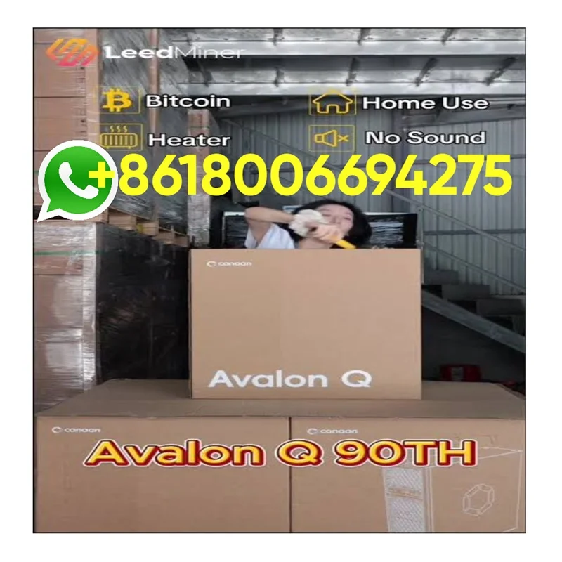 

B. NEW ARRIVAL Canaan Avalon Q 90Th/s 1674W Bitcoin Miner