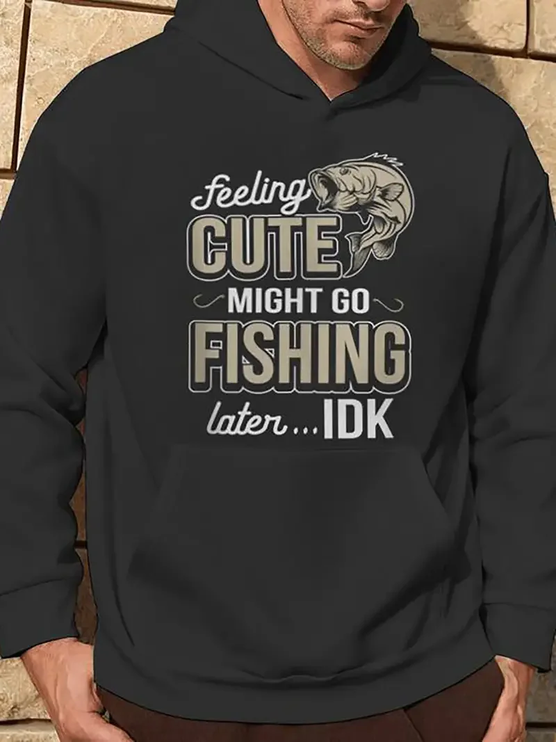 

New men's streetwear, American classic movie elements graphic print fashionable cotton soft sports hoodie