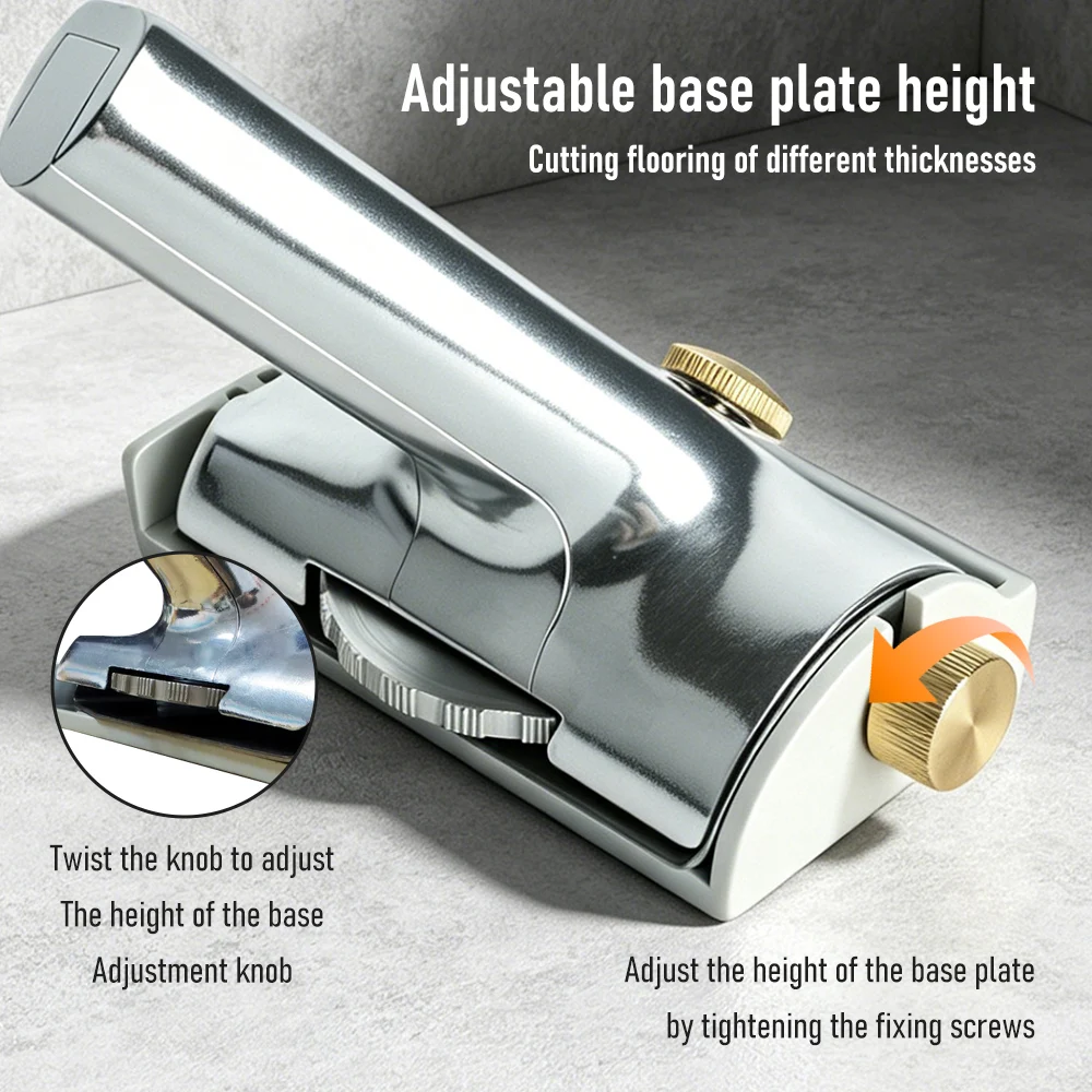 Wall Edge Trimmer Edge Pusher Device PVC Plastic Floor Slicing Construction Tool Manual Corner Closing Cutting Push Knife