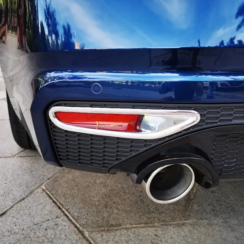 For 2019-2024 Nissan Altima Exterior Car Rear Bumper Fog Light Cover Grille ABS Chrome