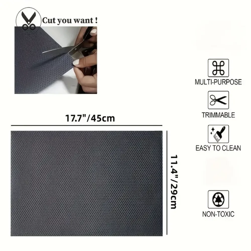 Refrigerator Pad, Waterproof and Washable, Can Be Used as a Refrigerator Pad, Drawer Pad, Table Pad, and Slow-Drying Anti-