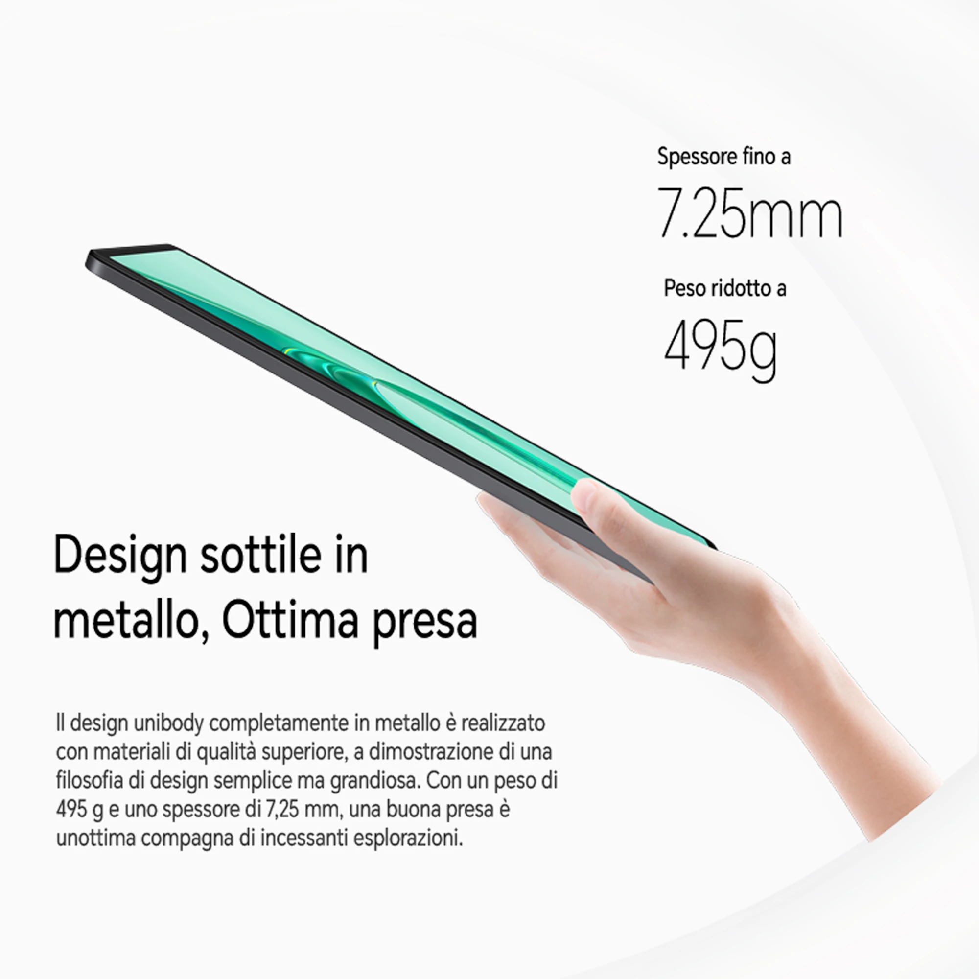Immagine 7: Tablet HONOR Pad X8a, 8300 mAh, schermo da 11 pollici a 90Hz con protezione per gli occhi, 4 altoparlanti, Android 14, Grigio Spazio