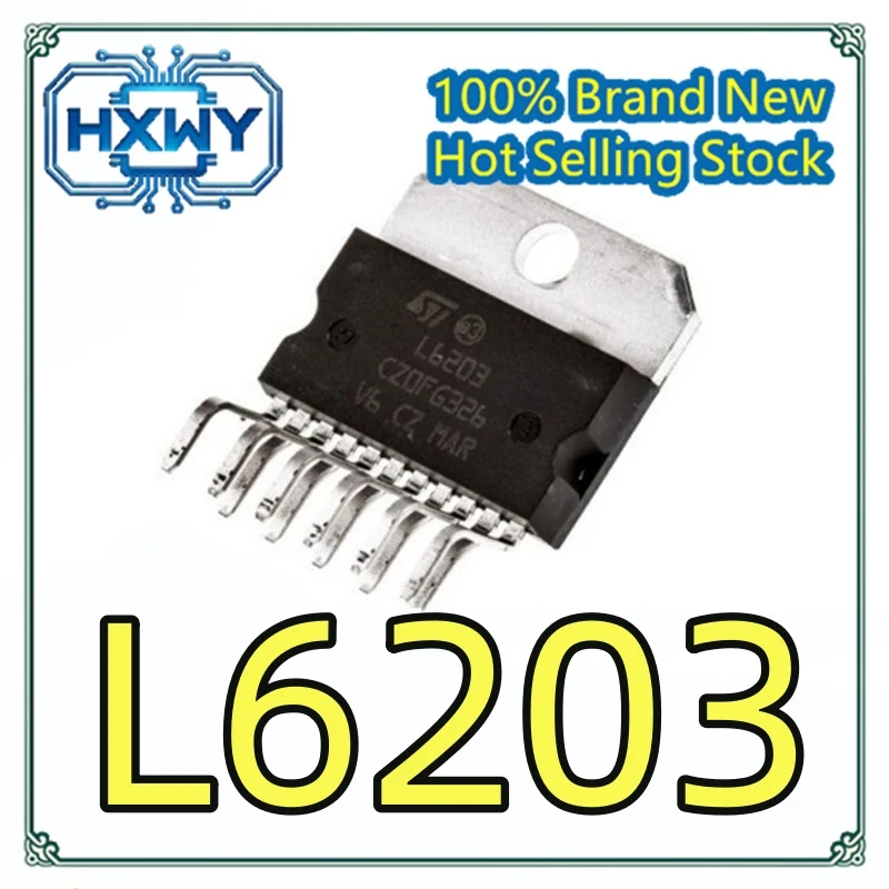 

(5/50 pieces) L6203 DIP ZIP11 stepper motor driver imported IC chip brand new electronics in stock for fast delivery