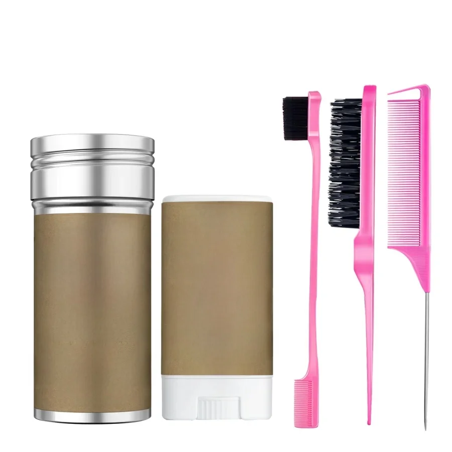 LOCKMIO femmes cheveux cire bâton pour perruques Anti-frisottis points contrôle style cire longue durée lisse cassé dos cheveux pommade crème