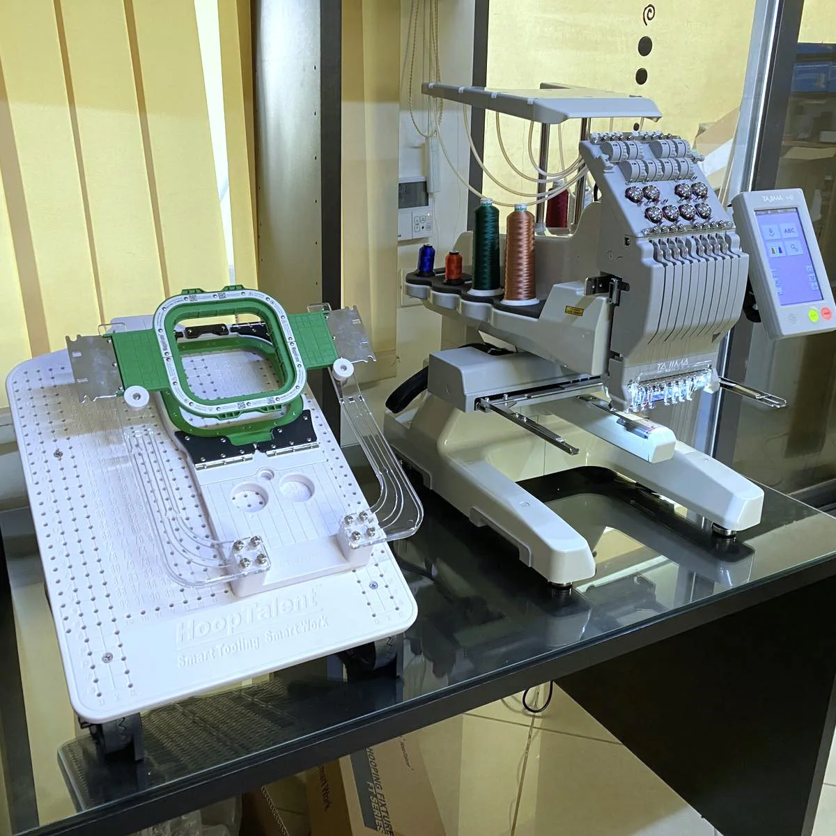 

Magnetic Embroidery frame Hooping Stations Starter Kit For Avance 1501C/1502/1504/1201C/1506C Embroidery machine