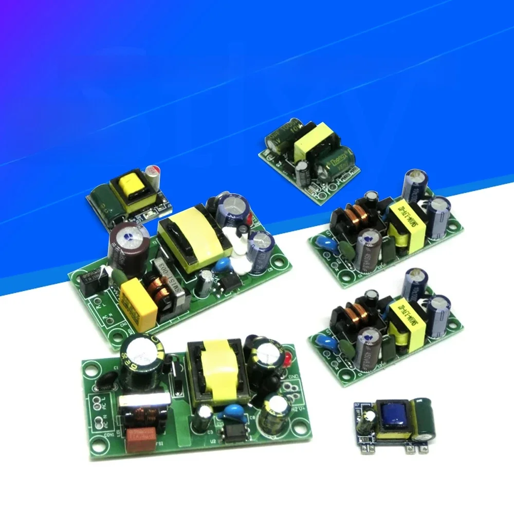 AC-DC 3.3V/5V/12V precyzyjna przetwornica AC 220v do 5v DC transformator obniżający moduł zasilania 1A 12W — zdjęcie 2