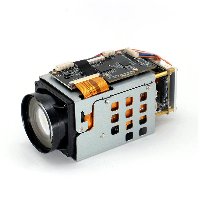 120fps 2MP 18X Optical Zoom IP Camera Module Super Starlight IMX385 Hi3516AV300 SDK RTSP Autofocus Block Camera SIP-K385A-18X