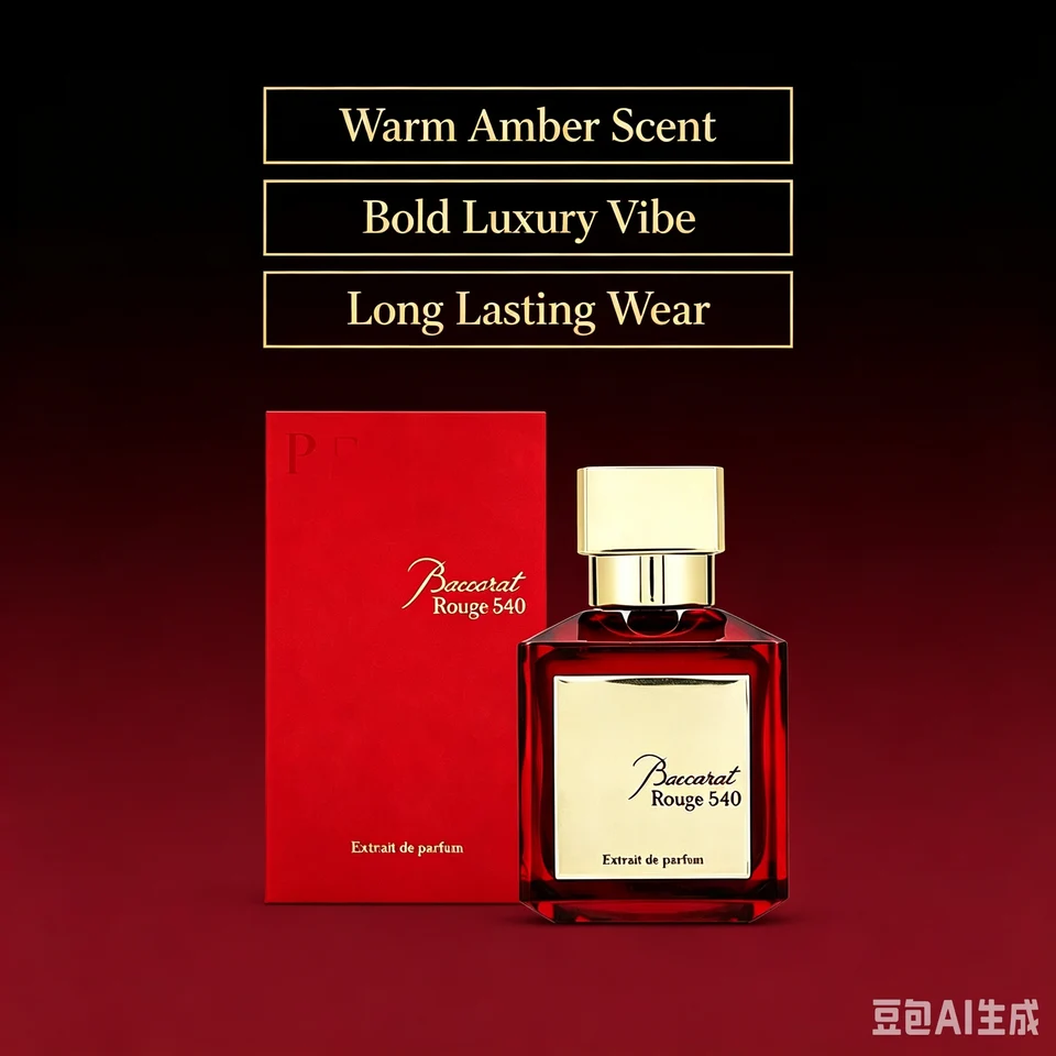 Baccarat Rouge 540 Unisex Luxury Perfume Extrait