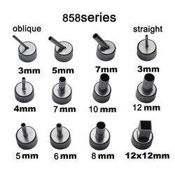 858 serie Heißluft Pistole Düse Universal 8586 858D Löten Station Heat Gun Düse Schweißen Düse