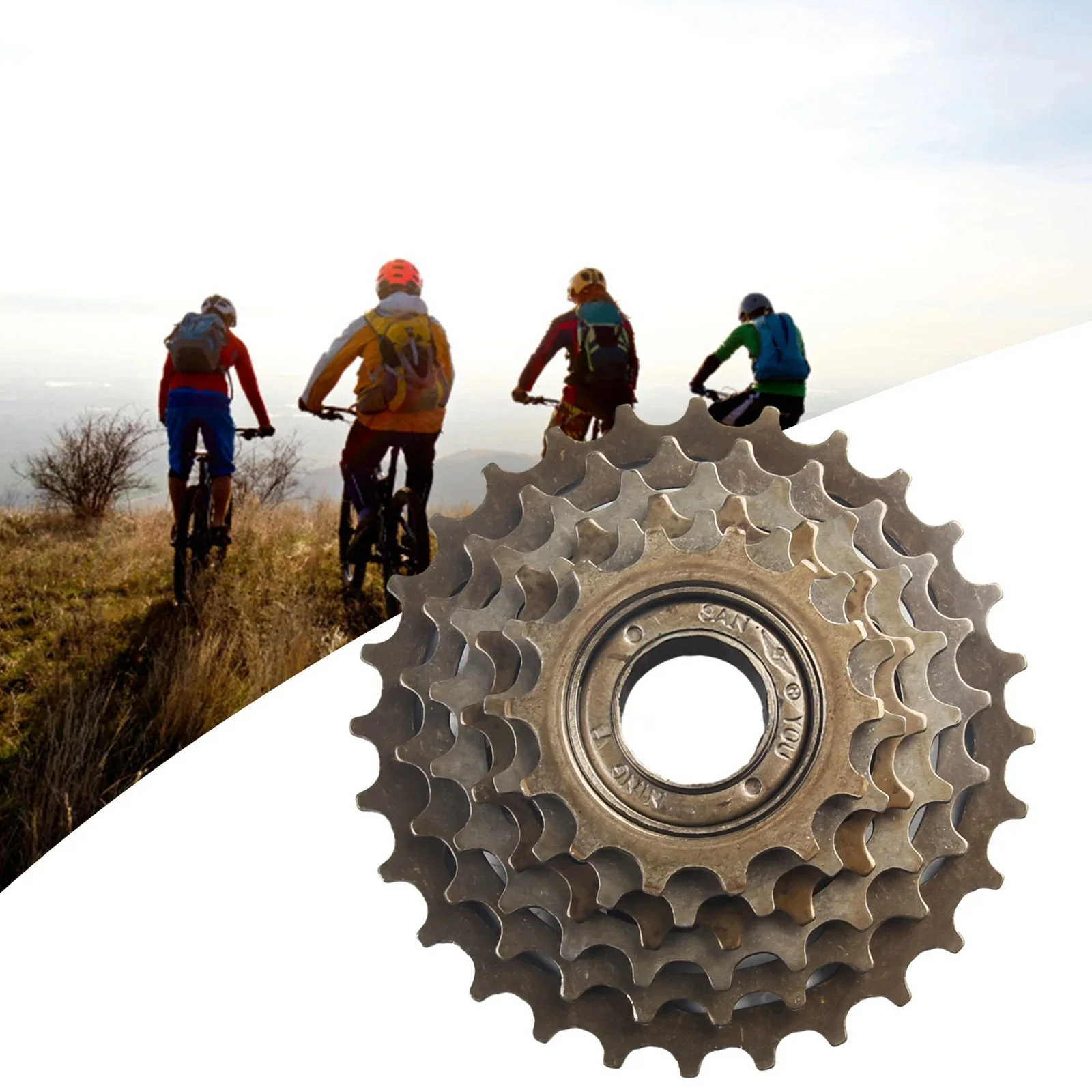 AliExpress NONE MTB Road Bike 6/7/8 Speed Freewheel 13/14-28T Screw On Freewheel  Bicycle Cassette For-Shimano Position Bicycle Parts