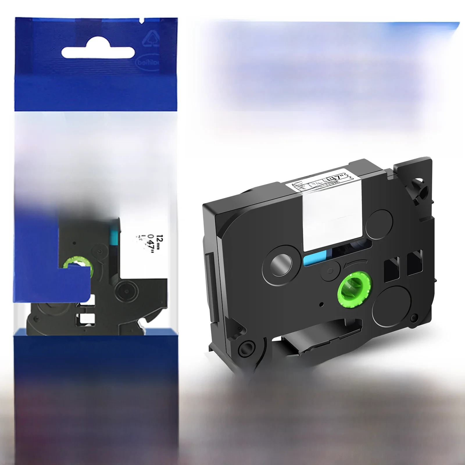 1 stks TZ Tape Compatibel voor Brother Label Cartridge 9mm/12mm/18mm 211 221 231 251 Labeling Lint voor P-Touch Serie Label Maker - afbeelding 2
