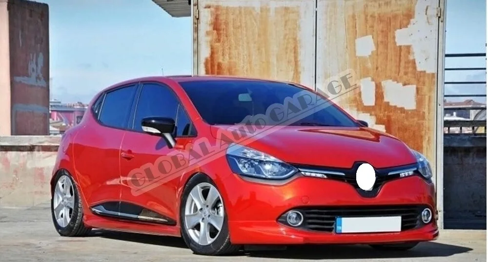 For Renault Clio 4 Side Skirt Threshold 2012 2013 2014 2015 2016 2017 2018 2019 Sill Trim Car Styling Auto Universal Spoiler