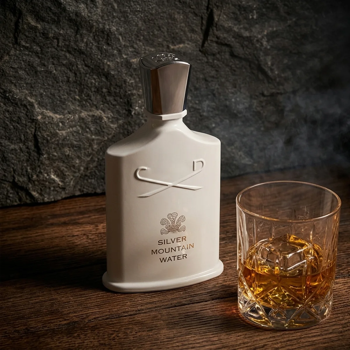 Creed Silver Mountain Water Men's Cologne Fresh Citrus Fruity Woody Notes Premium Long Lasting Perfume Daily Wear