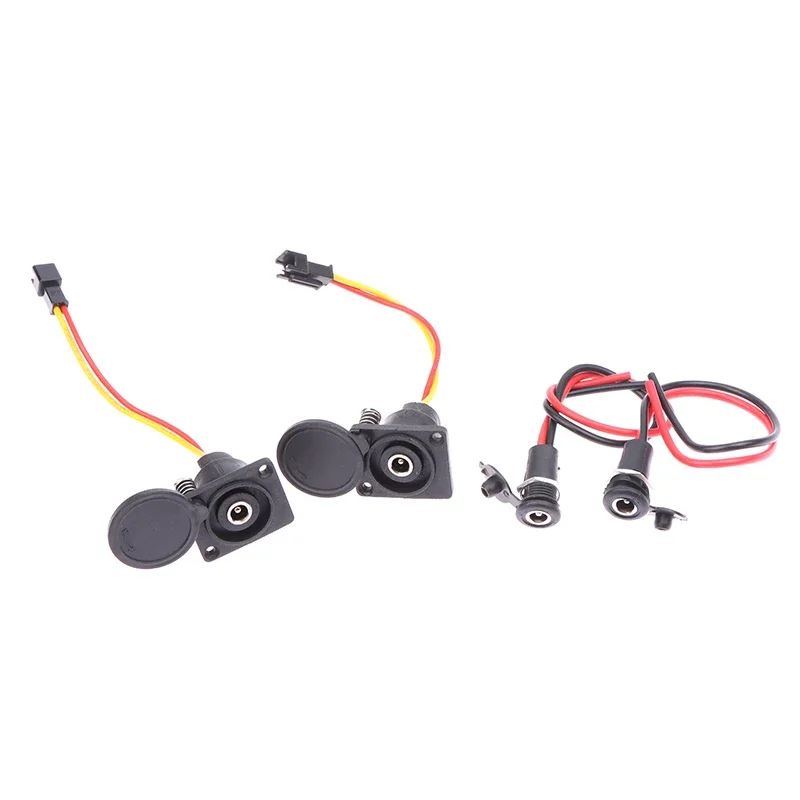 AliExpress GUOMUZI Electric Bicycle Charging Head Lithium Battery Output Line 36V/48V Round Male and Female Base Dc2.1 / 2.5 Charger Plug Socket
