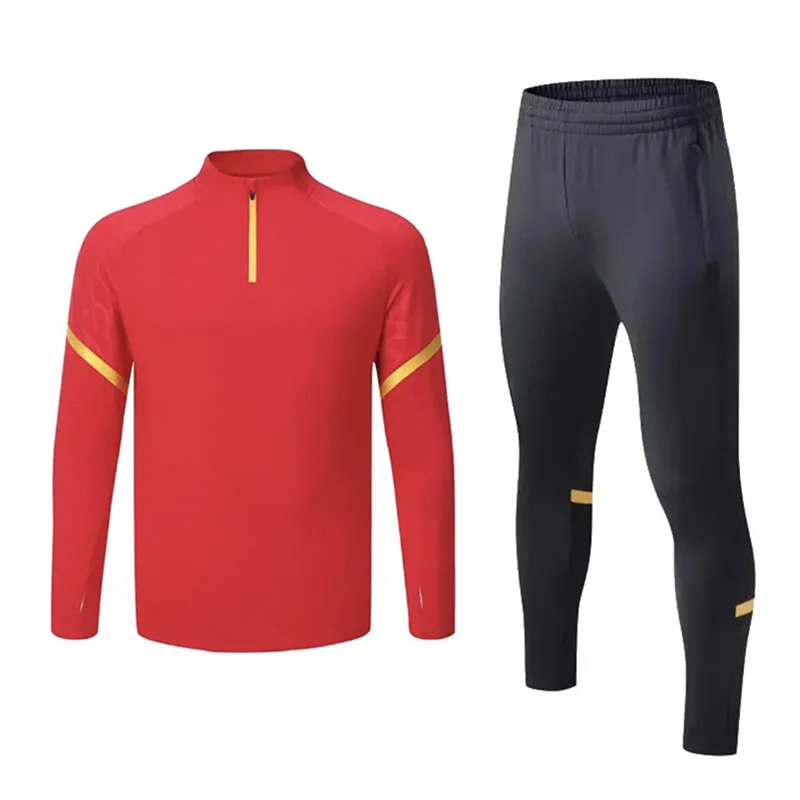 Training Tracksuit Uniforms Football Jersey Sets for Men 23/24 New in Autumn Winter Jackets & Pants Soccer