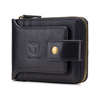 2023 New Brand Men's Wallet Genuine Leather Purse Male Rfid Wallet Multifunction Storage Bag Coin Purse Wallet's Card Bags Gift