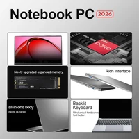 New Intel i9-10980HK/9900U Laptop Computer PC Windows 11 Backlit Keyboad Notebook 16GB RAM 1TB SSD 15.6" Office Study Computers 2