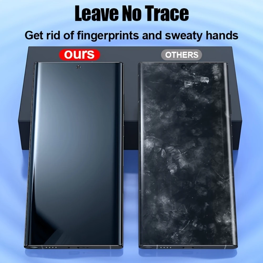 4 قطعة هيدروجيل فيلم لسامسونج غالاكسي S25 24 S23 S22 S21 S20 الترا S23 S21 S20 FE S24 زائد حامي الشاشة على سامسونج S24 الترا #3