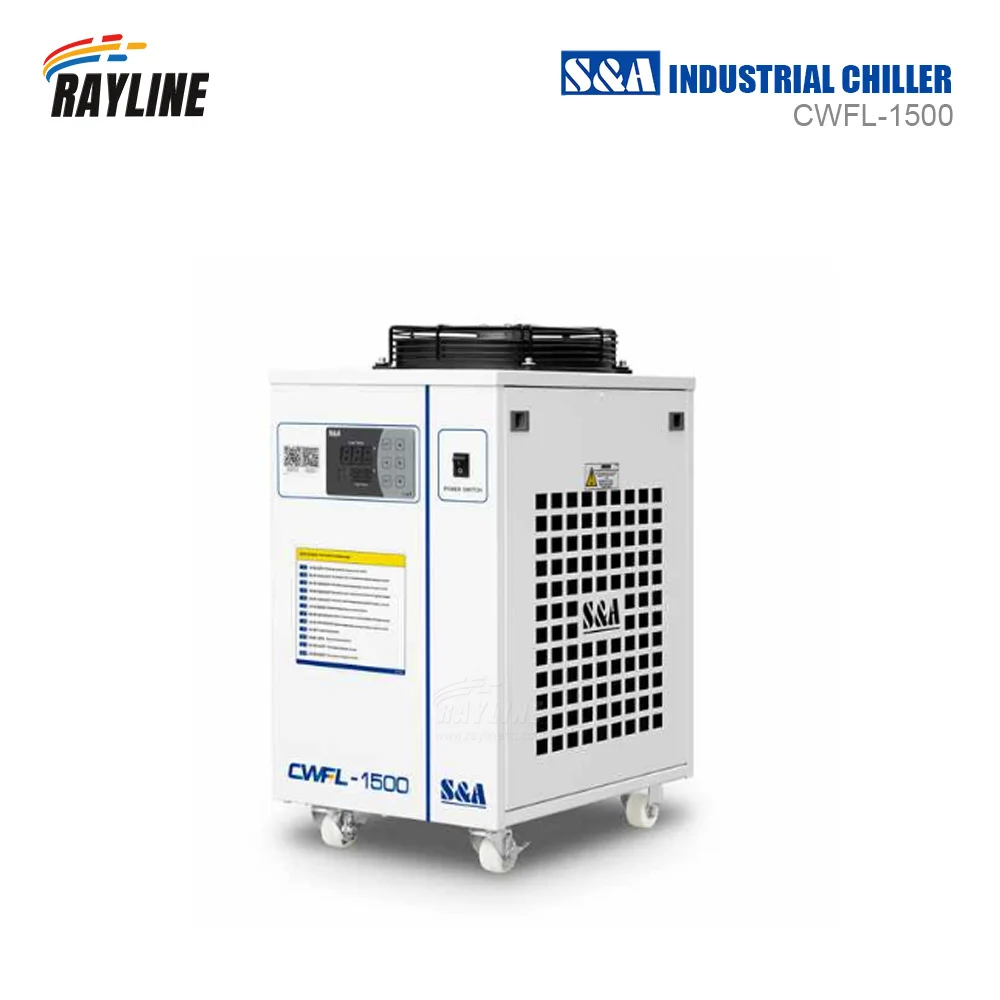 1500w S&A CWFL-1500AN Industrial Water Chiller for Fiber Laser Cutting Machine Cooling Parts