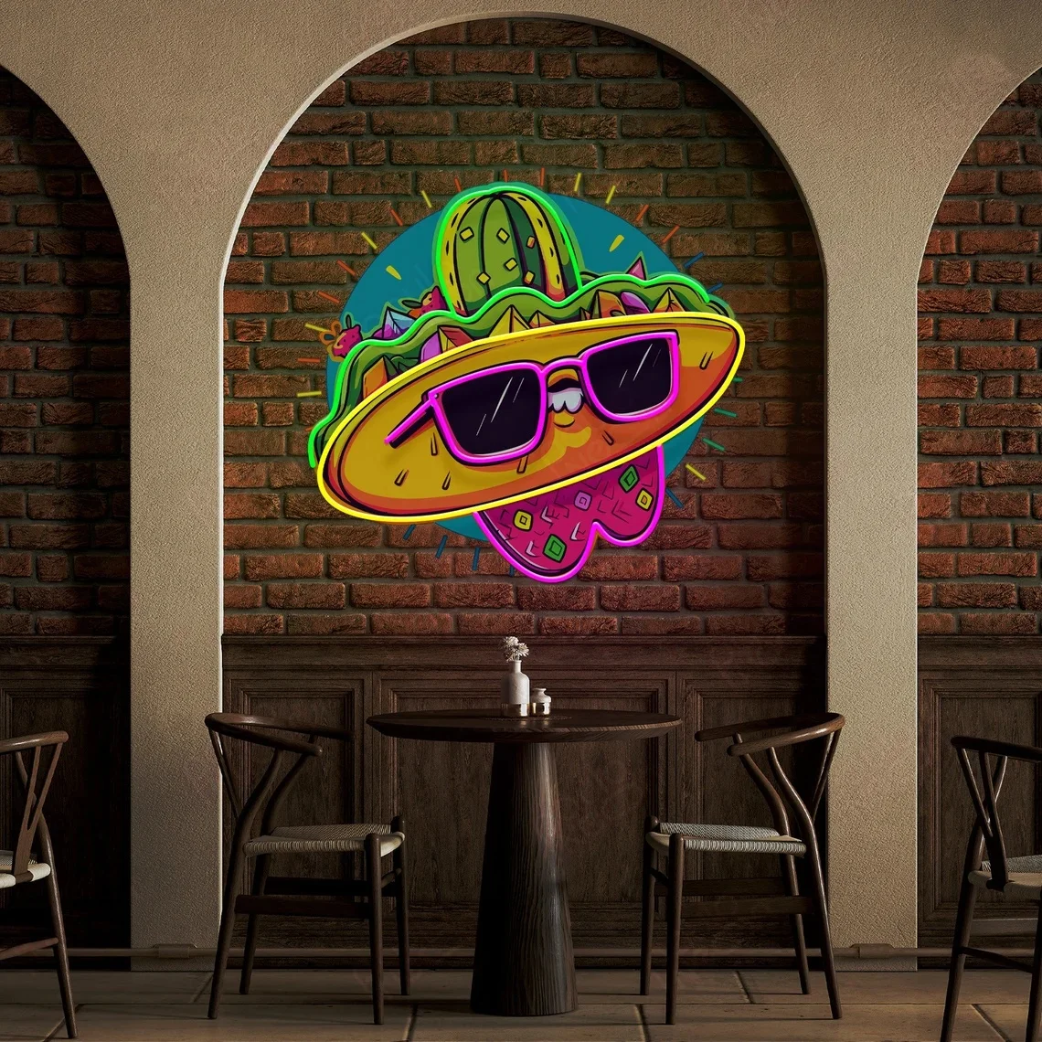 Mexico Taco Restaurant wall decor Neon Sign Coffee Shop Sign