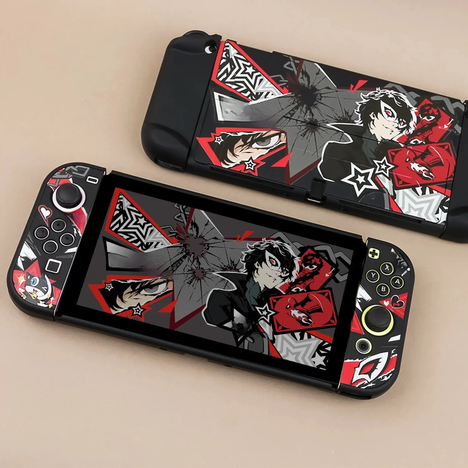 Coque de protection Dockable pour manette Nintendo Switch, étui OLED, Kawaii Anime Cover, Joy-Con