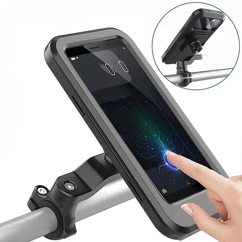 AliExpress untoom Waterproof Bicycle Phone Holder Motorcycle Bike Handlebar Cellphone Mount Cycling Phone Stand for MTB Scooter Motorbike