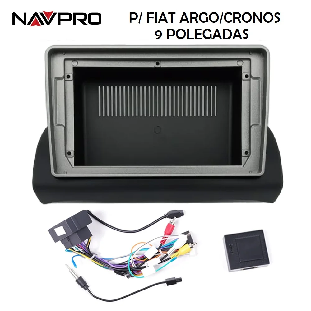 FIAT ARGO CRONOS Frame and connecting cables for multimedia installation 9 