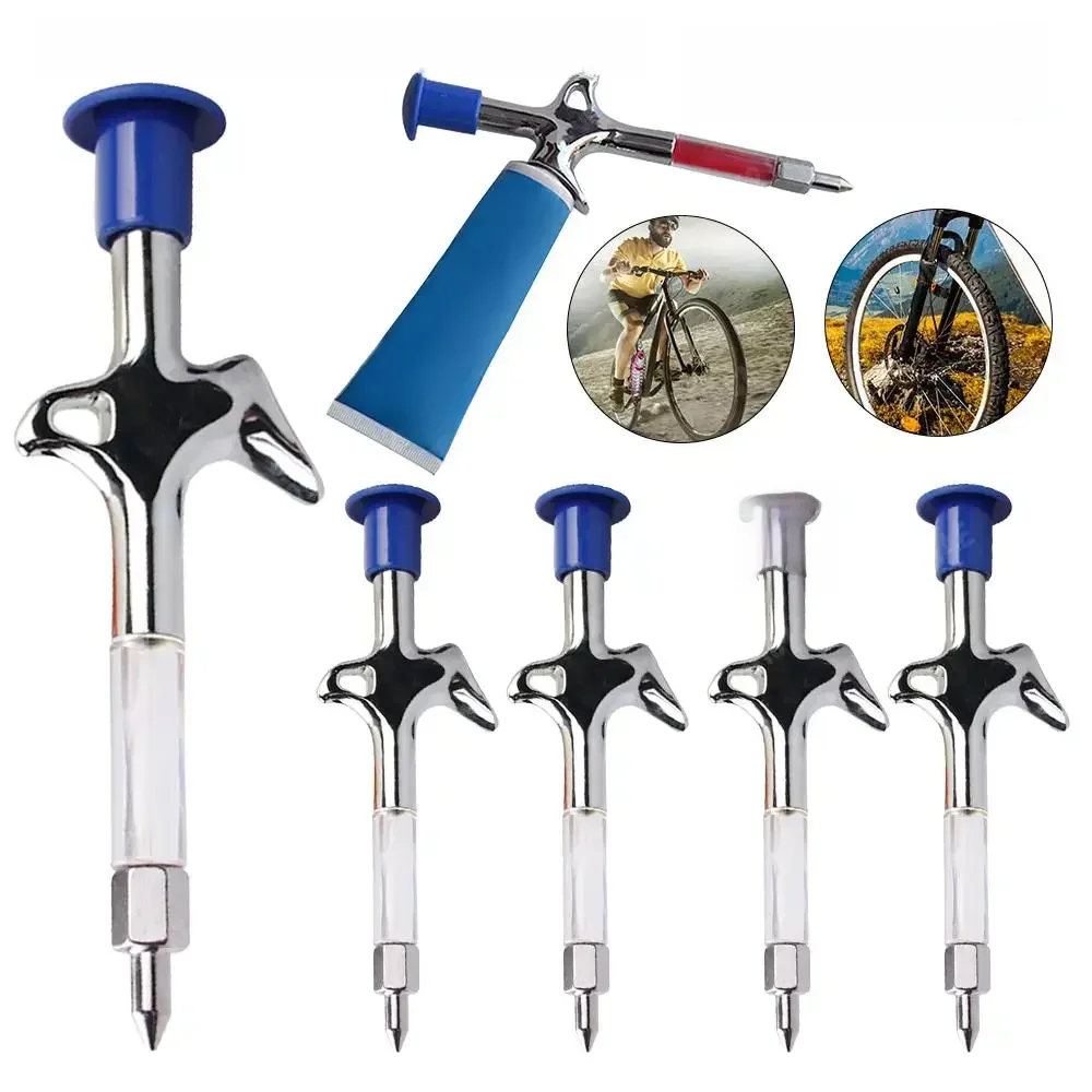 AliExpress VAKIND 1-5PCS Cycling Aluminum Alloy Grease Gun Mini Nozzle Syringe Bicycle Accessories Upkeep Chain Injector Cycling Supplies Oiling