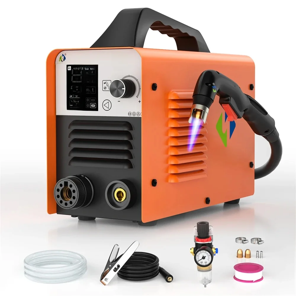 HITBOX 45A Non-HF Non Touch Plasmasnijder 2T/4T IGBT Lasmachine voor Thuis DIY Workshops Smart LED Display ARC Plasmasnijden - afbeelding 2